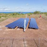 Solar power panels in zanzibar tanzania